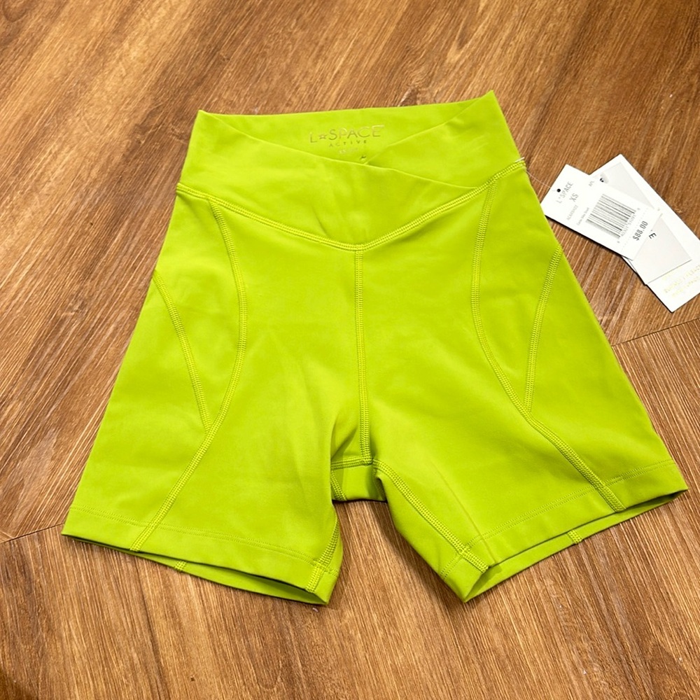L*Space x Tessa Brooks bike shorts